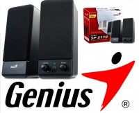 Parlantes Genius Sp-s110 Para Pc O Portatil - 220v - Negros
